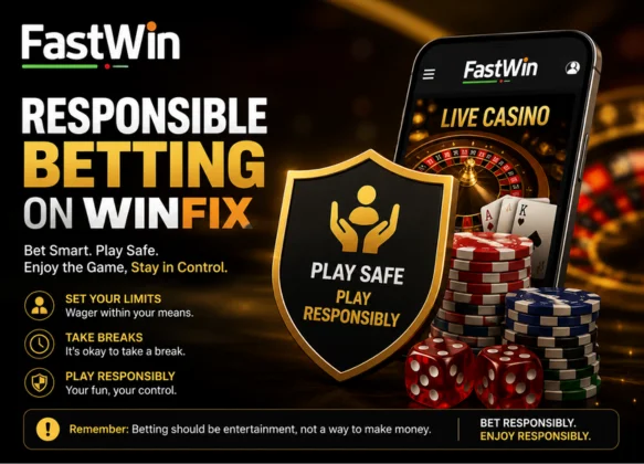 Responsible betting guidance for Winfix users